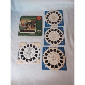 View Master Performing Animals 3 Reel Packet 925 926 927 St Louis Riverf…